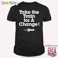 Amtrak Take The Train For A Change T Shirt