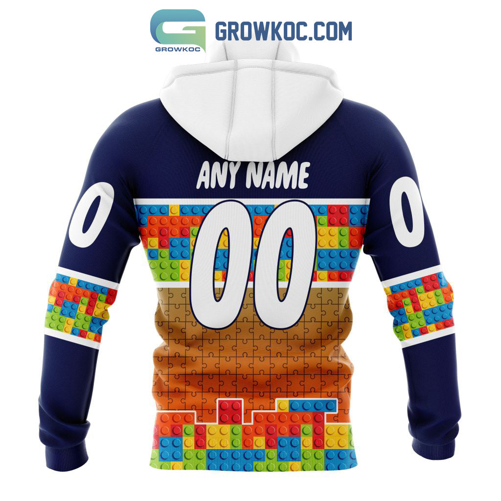 Anaheim Ducks NHL Special Autism Awareness Design Hoodie T Shirt