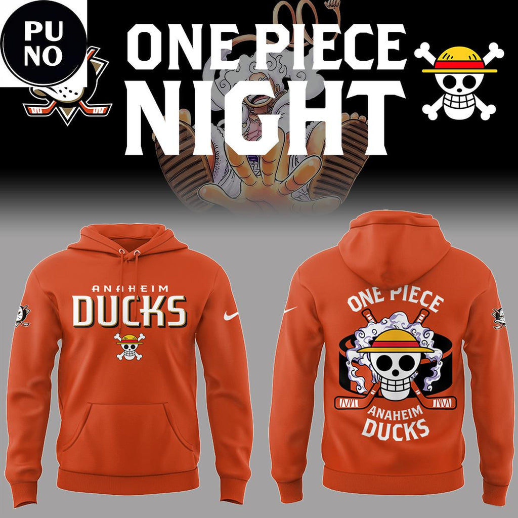 Anaheim Ducks x One Piece Night 2026 Hoodie T-Shirt