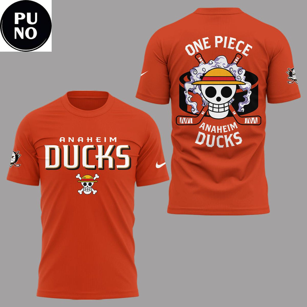 Anaheim Ducks x One Piece Night 2026 Hoodie T-Shirt