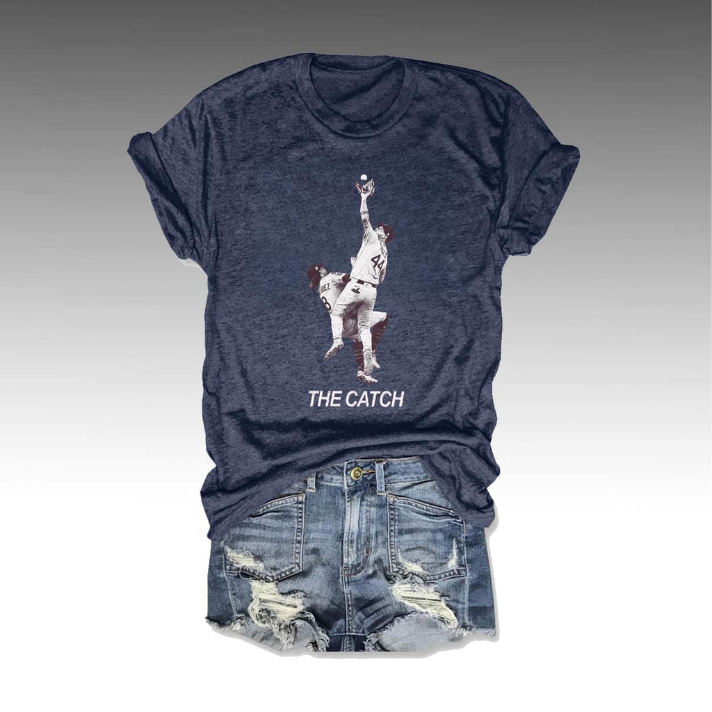Andy Page Kike Hernandez Outfield Catch Tee