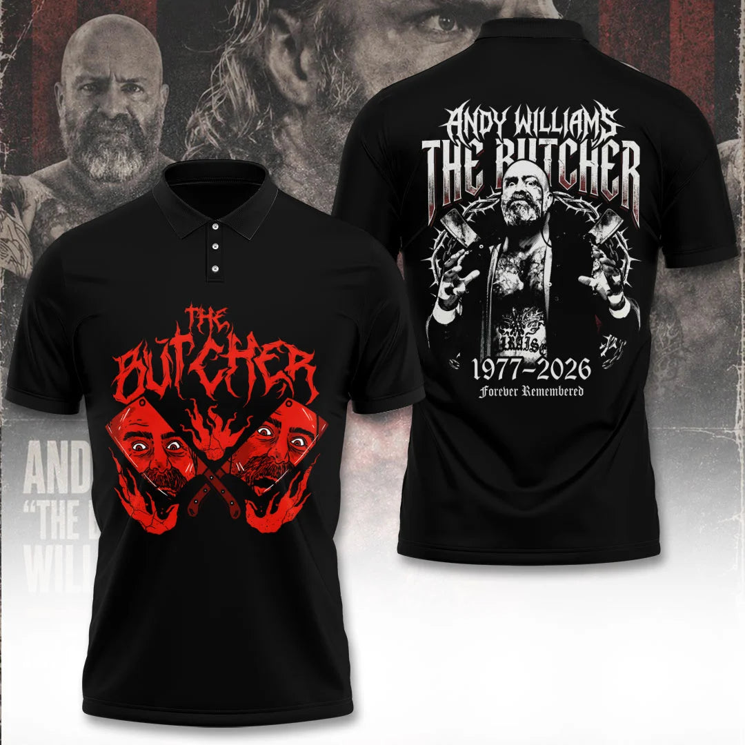 Andy ‘The Butcher’ Williams 3D Apparel – TANTN25366