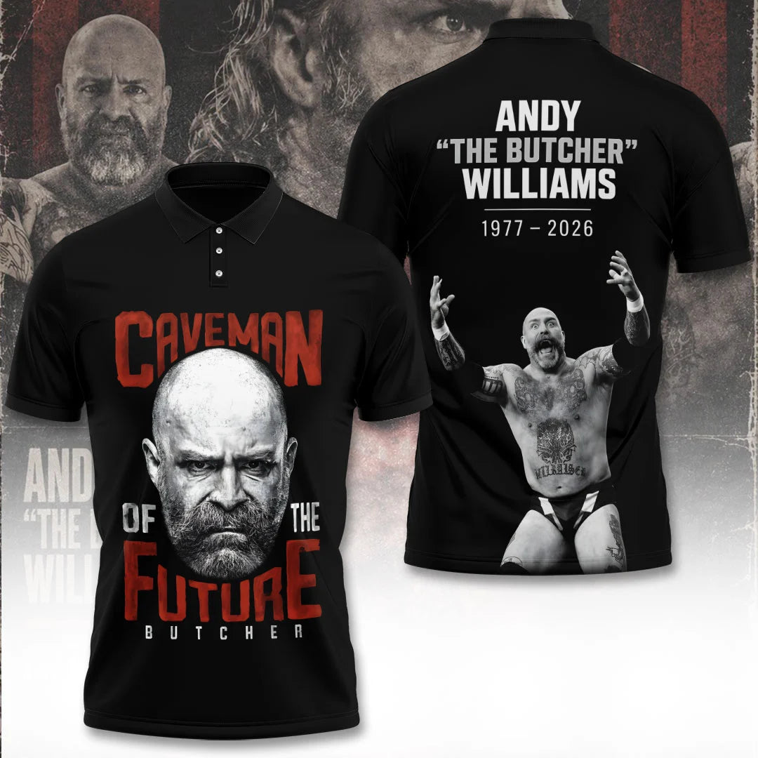 Andy ‘The Butcher’ Williams 3D Apparel – TANTN25367