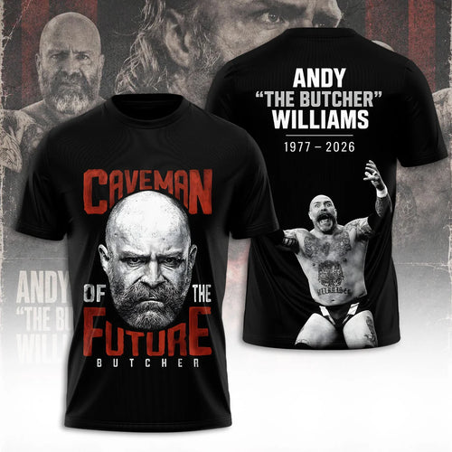 Andy ‘The Butcher’ Williams 3D Apparel – TANTN25367