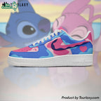 Angel & Stitch V2 AF1 Shoes Custom Air Force 1 Sneaker