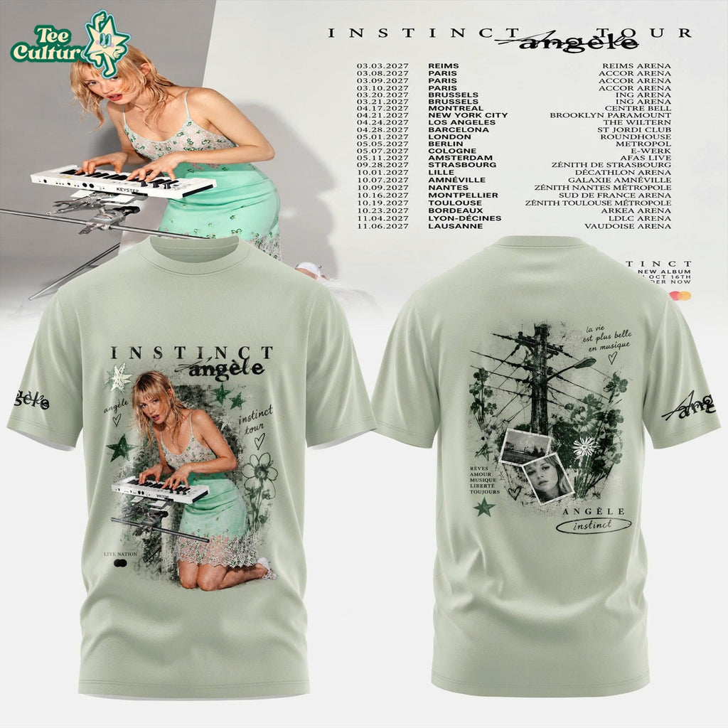 Angèle Instinct Tour 2027 T-shirt Edittion
