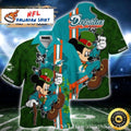 Miami Dolphins Hawaiian Shirt – St. Patrick’s Day Animated Edition