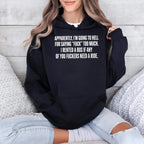 Apparently I’m Going To Hell For Saying Fuck Too Much Shirt
