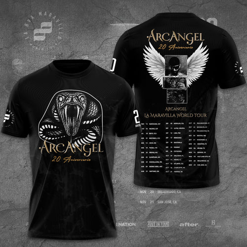 Arcángel World Tour 20 Aniversario 3D Apparel – GNE7579