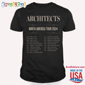 Architects North America Tour 2024 Schedule T Shirt