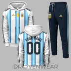 Argentina FIFA World Cup 2026 Home Personalized Hoodie