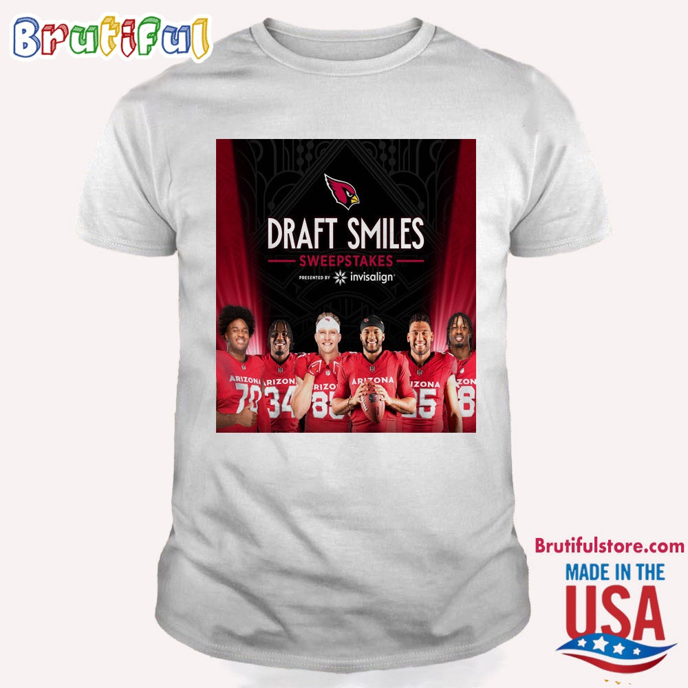 Arizona Cardinals 2024 NFL Draft Smiles Sweepstakes T Shirt