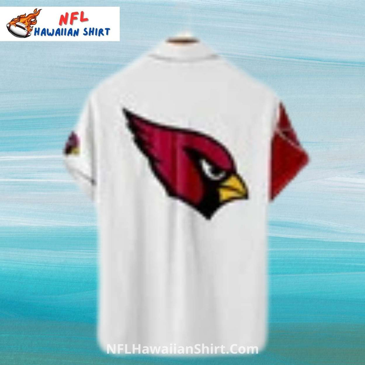 Arizona Cardinals Striped NFL Hawaiian Shirt For Game Day