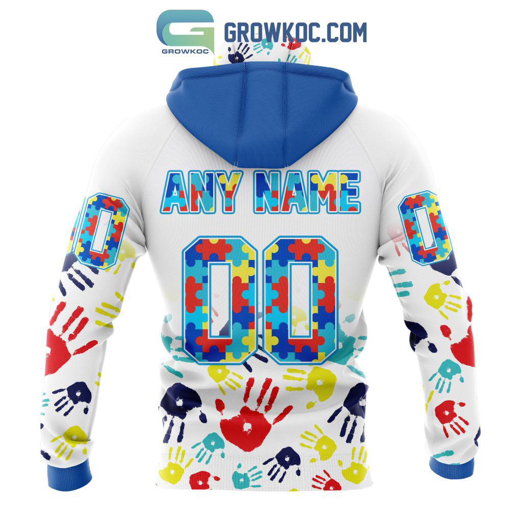 Arizona Coyotes NHL Special Autism Awareness Hands Hoodie T Shirt