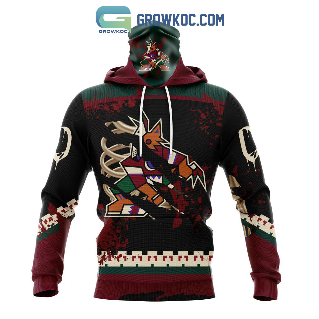 Arizona Coyotes NHL Special Design Jersey With Your Ribs For Halloween Hoodie T Shirt