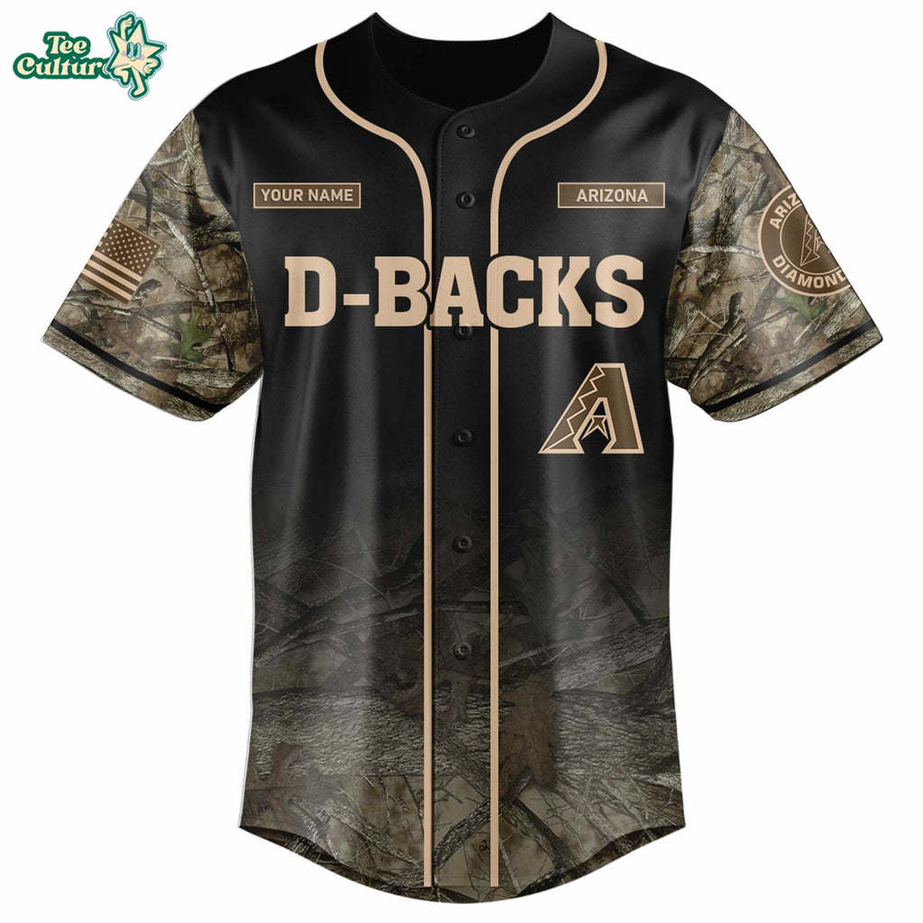 Arizona Diamondbacks Deer Hunting Limited Edition Baseball Jersey