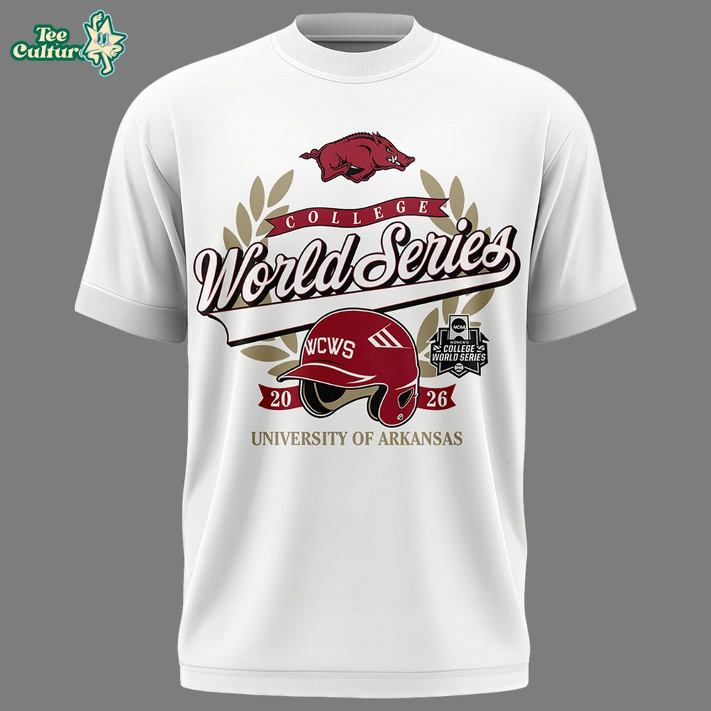 Arkansas Razorbacks Softball 2026 College World Series T-Shirt