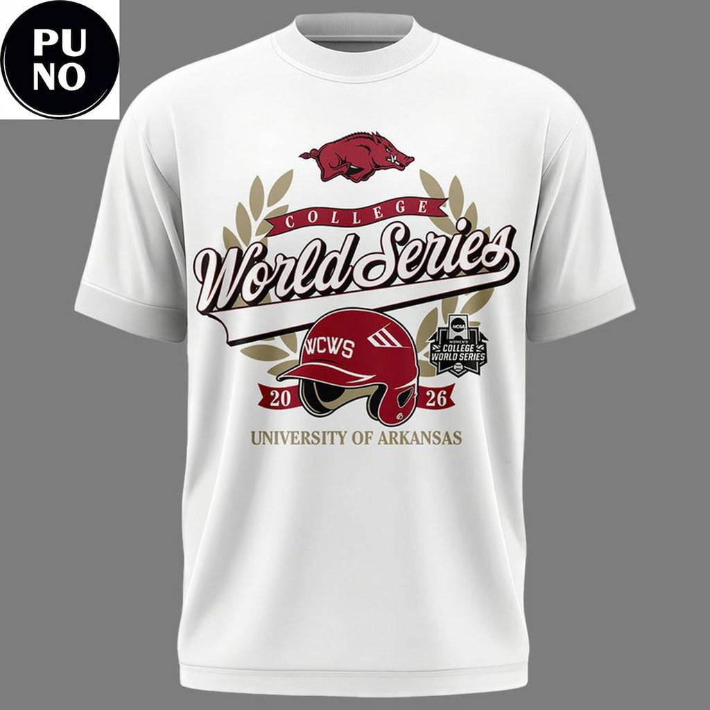 Arkansas Razorbacks Softball College World Series 2026 T-Shirt