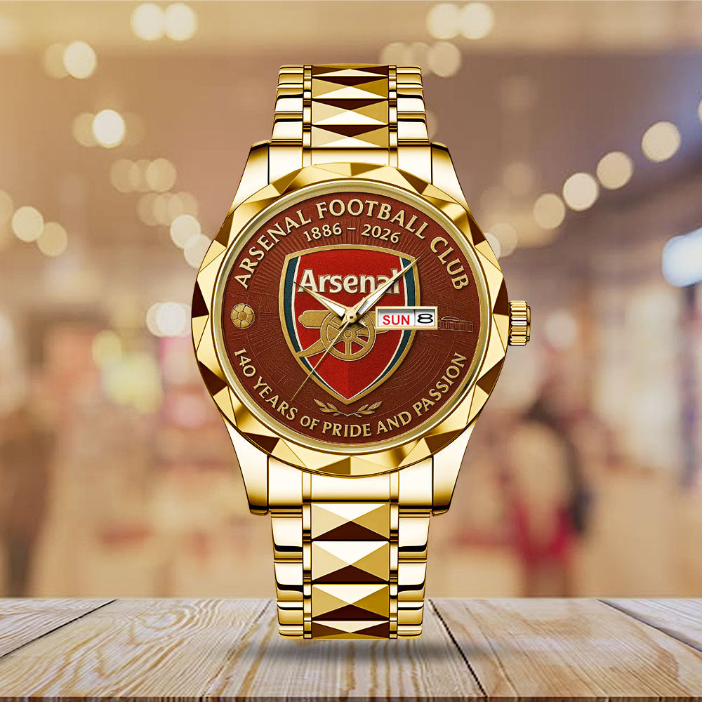 Arsenal 140 Years Alloy Luxury Quartz Watch - MAITM13477