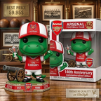 Arsenal 140th Anniversary Gunnersaurus Cannon Pop Doll