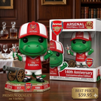 Arsenal 140th Anniversary Gunnersaurus Cannon Pop Doll