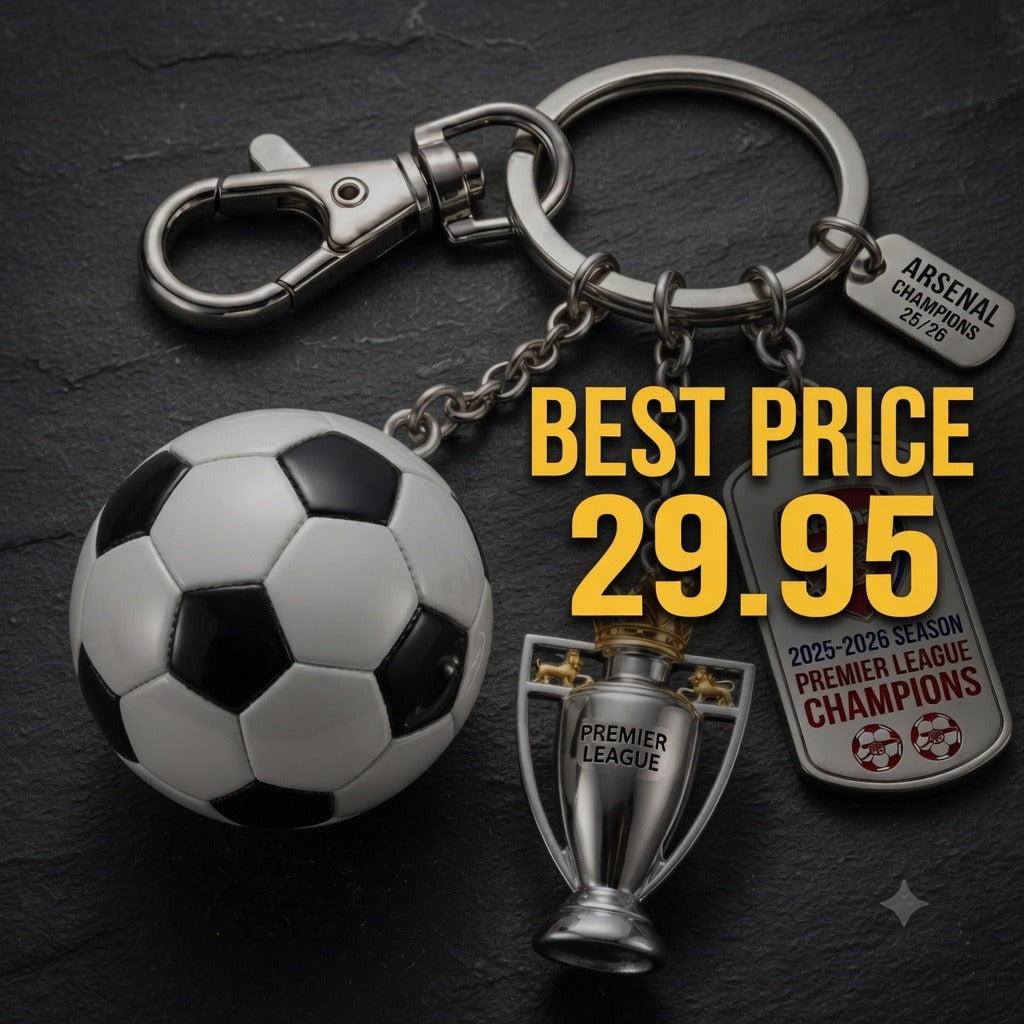 Arsenal 2026 EPL Champions Keychain