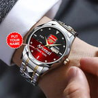 Personalized Arsenal FC Alloy Luxury Quartz Watch - TANTN15461