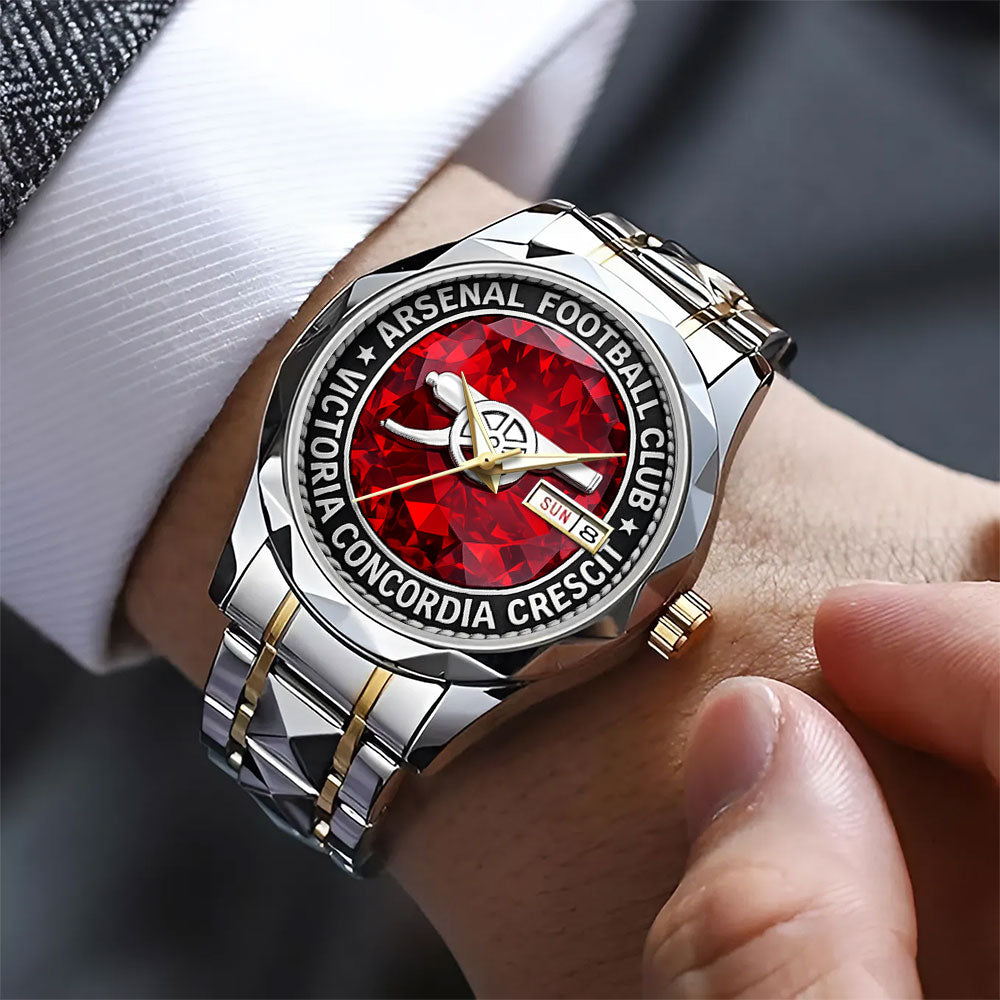 Arsenal FC Alloy Luxury Quartz Watch - TANTN20918