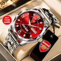 Personalized Arsenal FC Alloy Luxury Quartz Watch - TANTN23599