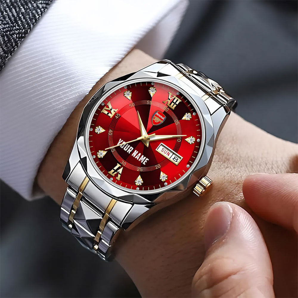 Personalized Arsenal FC Alloy Luxury Quartz Watch - TANTN23599