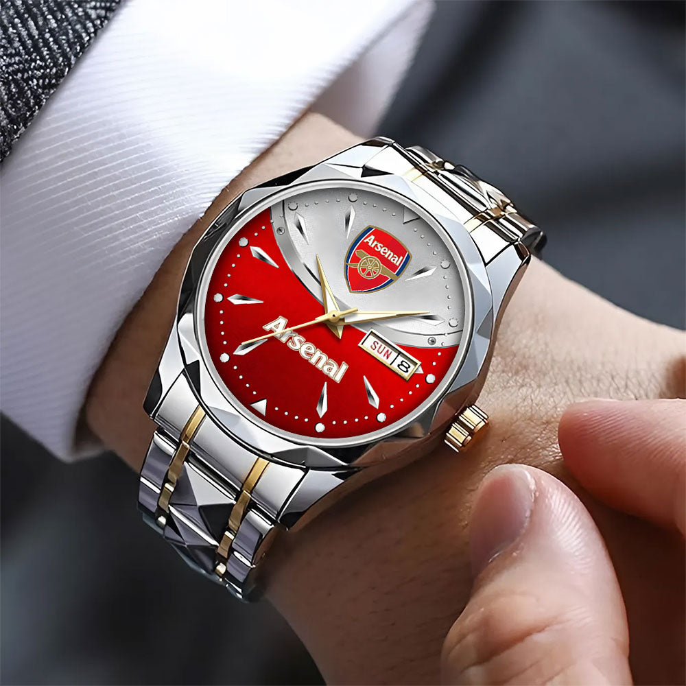 Arsenal FC Alloy Luxury Quartz Watch - TANTN23604
