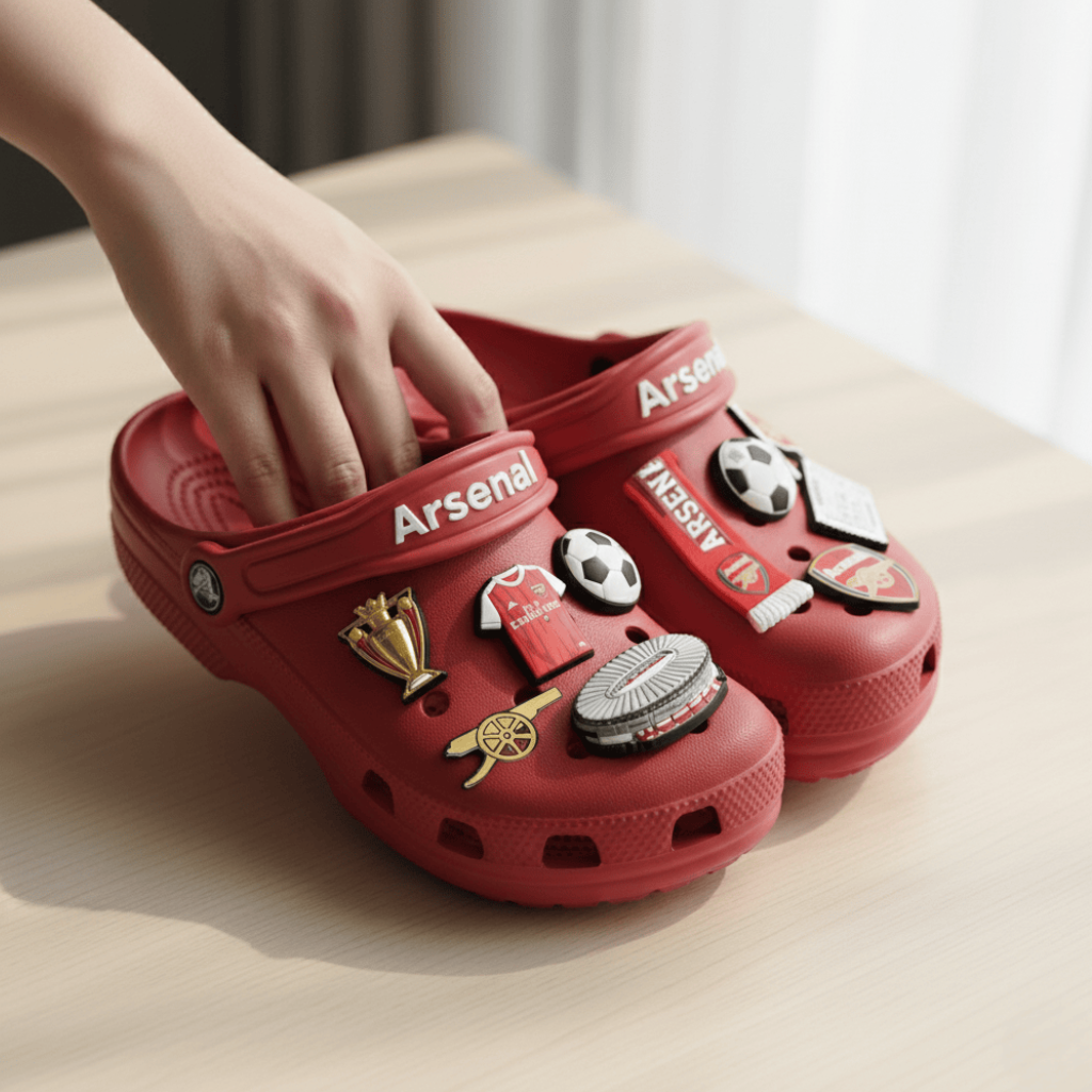 Arsenal Croc Charms