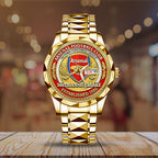 Arsenal FC 140th Anniversary Alloy Luxury Quartz Watch - TMTHU4071