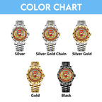 Arsenal FC 140th Anniversary Alloy Luxury Quartz Watch - TMTHU4071