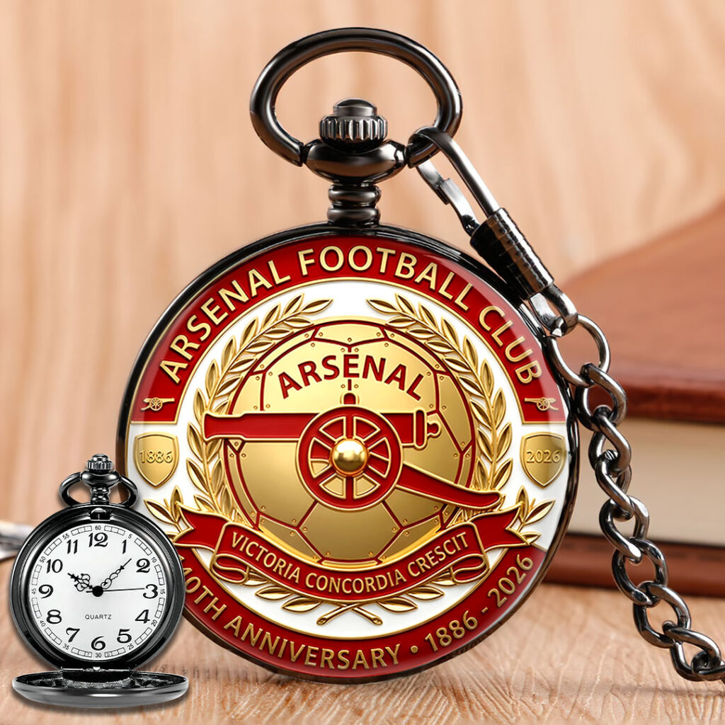 Arsenal FC 140th Anniversary Pocket Watch - MAITM15139