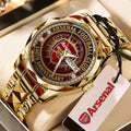 Arsenal FC Alloy Luxury Quartz Watch - TMTHU7105