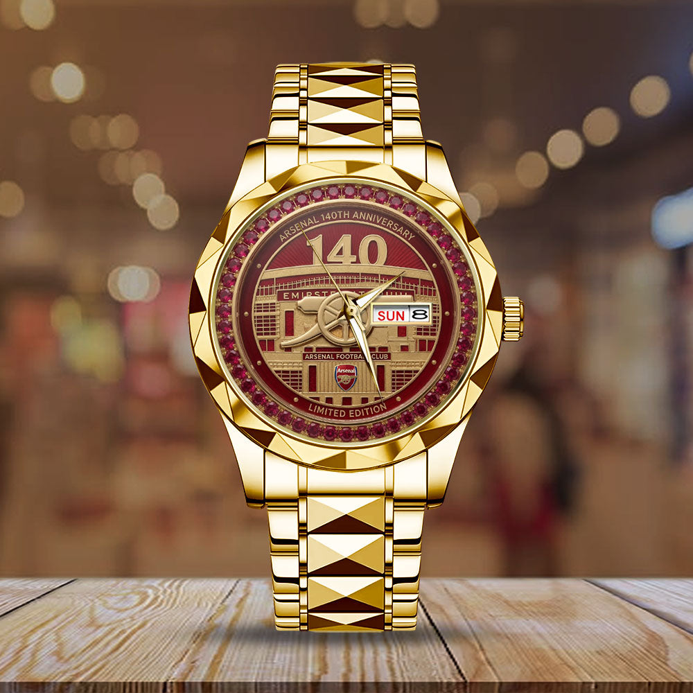 Arsenal FC Alloy Luxury Quartz Watch - TMTHU7234