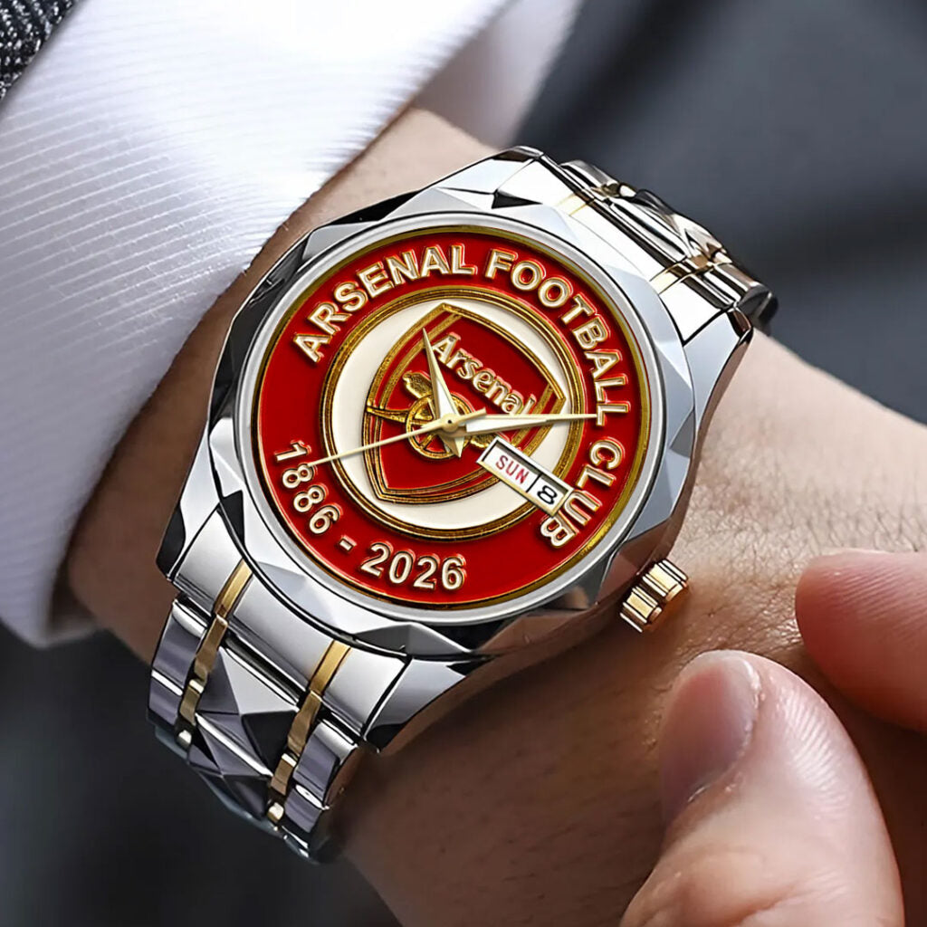 Arsenal FC Alloy Luxury Quartz Watch - HOATT15367