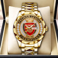 Arsenal FC Premier League Champions 25/26 Alloy Luxury Quartz Watch - HOATT18197