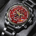 Arsenal FC Premier League Champions 25/26 Black Stainless Steel Watch - TMTHU6315