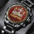 Arsenal FC Premier League Champions 25/26 Black Stainless Steel Watch - TMTHU6431