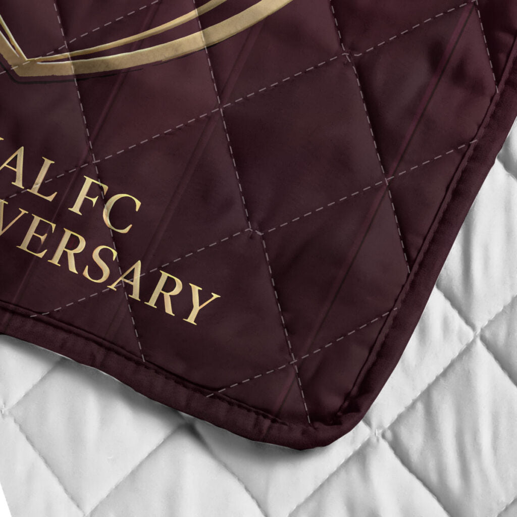 Arsenal FC 140th Anniversary Quilt Blanket - TMTHU3046