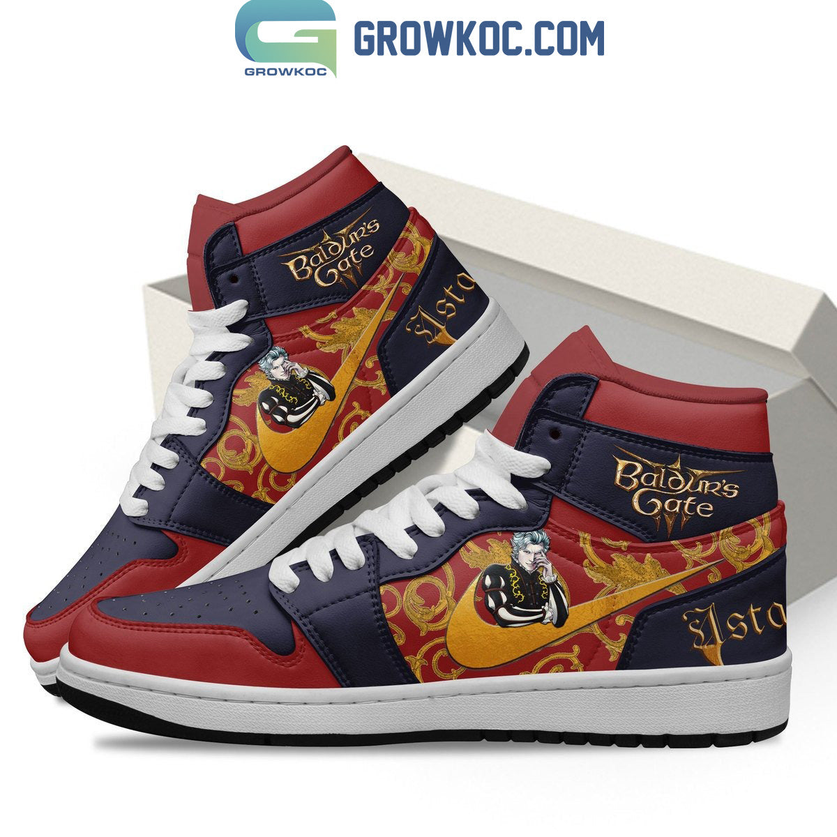 Astarion Baldur’s Gate Air Jordan 1 Shoes