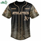 Athletics Deer Hunting Limited Edition Baseball Jersey