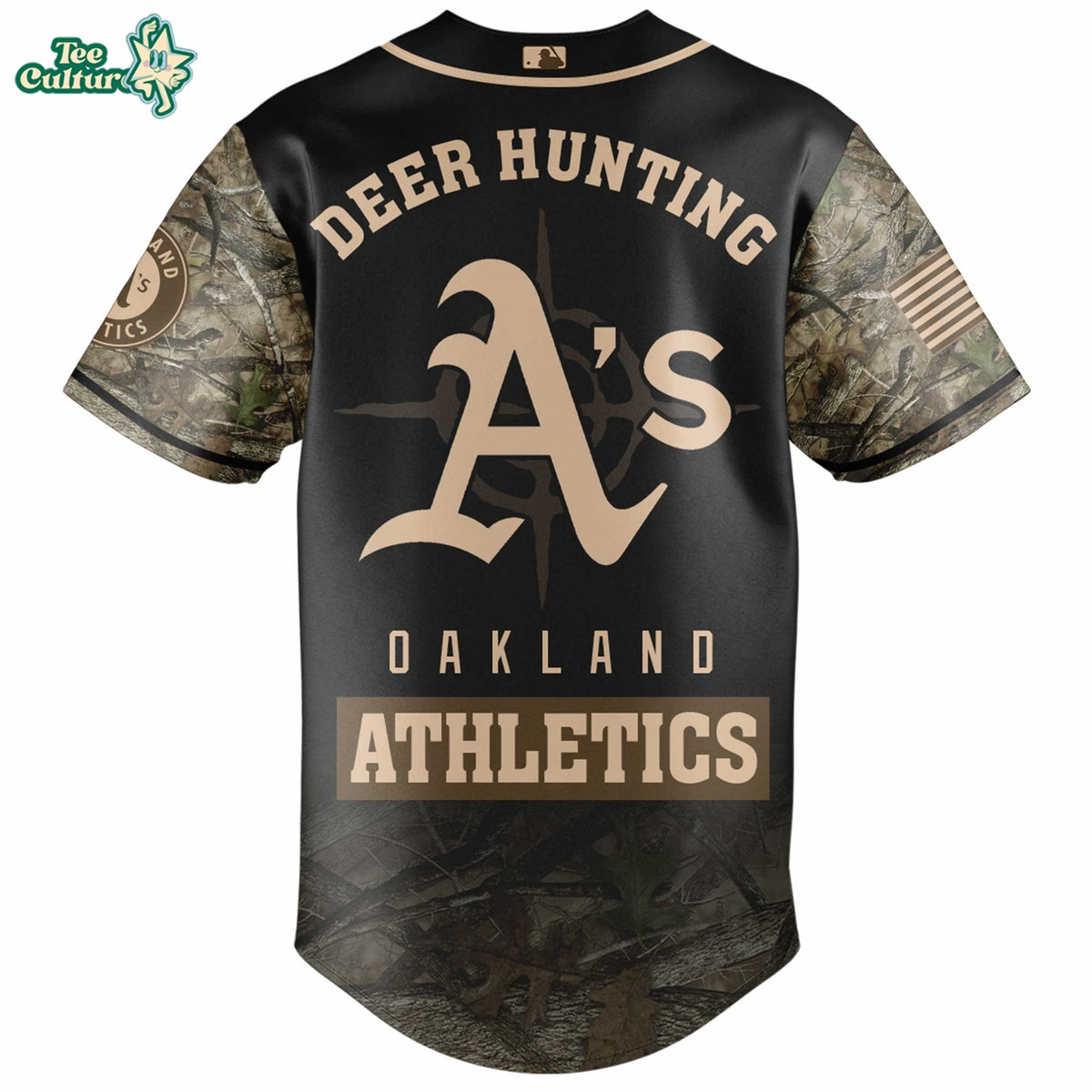 Athletics Deer Hunting Limited Edition Baseball Jersey