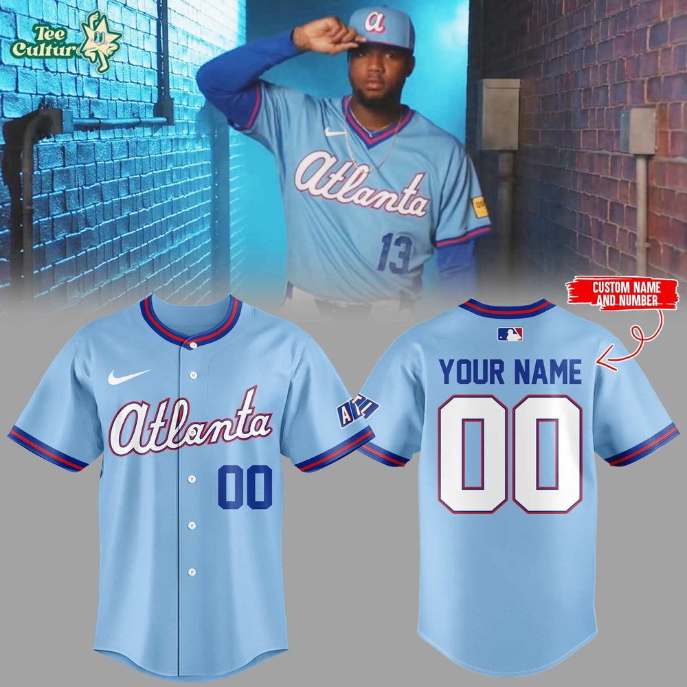 Atlanta Braves City Connect 2026 Custom Name Limited Edition Jersey