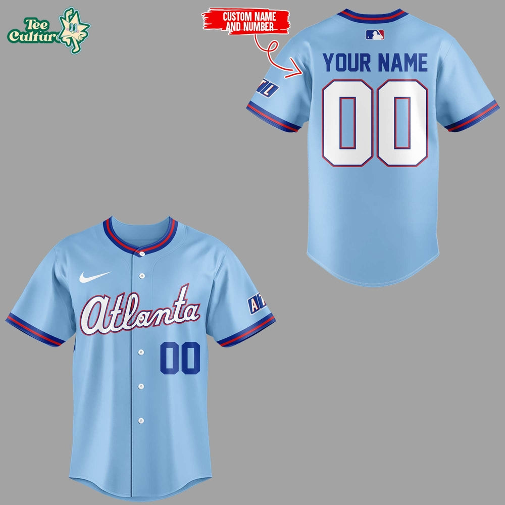 Atlanta Braves City Connect 2026 Custom Name Limited Edition Jersey