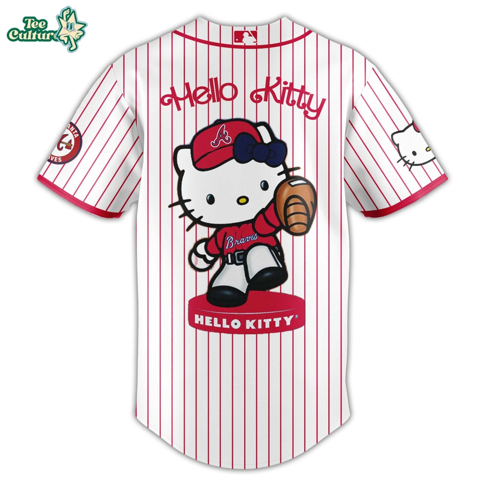 Atlanta Braves MLB Hello Kitty Night 2026 Special Jersey