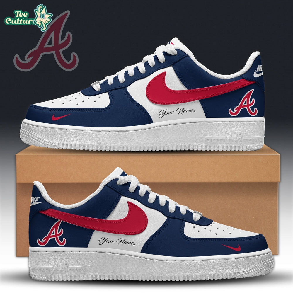 Atlanta Braves Shoe New 2026 Limited Edition AF1 Shoe