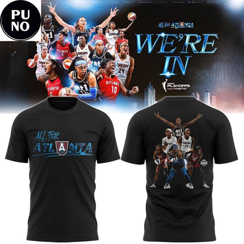 Atlanta Dream 2026 All for Atlanta Team T-Shirt